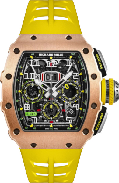 Richard Mille Rose Gold And Yellow Rm 11 03 Watch