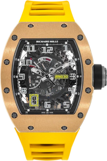 Richard Mille Rose Gold And Yellow Rm030