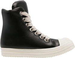 Black Padded Jumbolace High-Top Sneakers