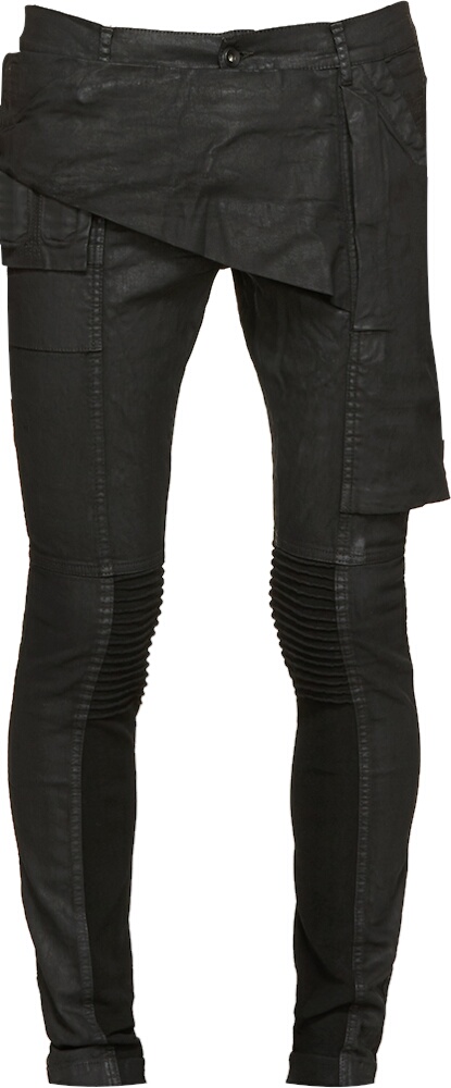 rick owens memphis waxed jeans