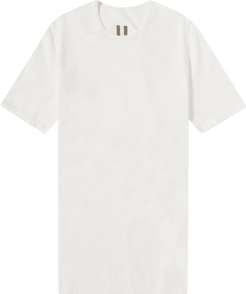 Rick Owens Drkshdw Milk White Short Sleeve Level T Shirt