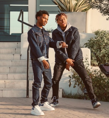 Roddy Ricch And Cordae Promote Music Video In Dior Lv Alexander Mcqueen
