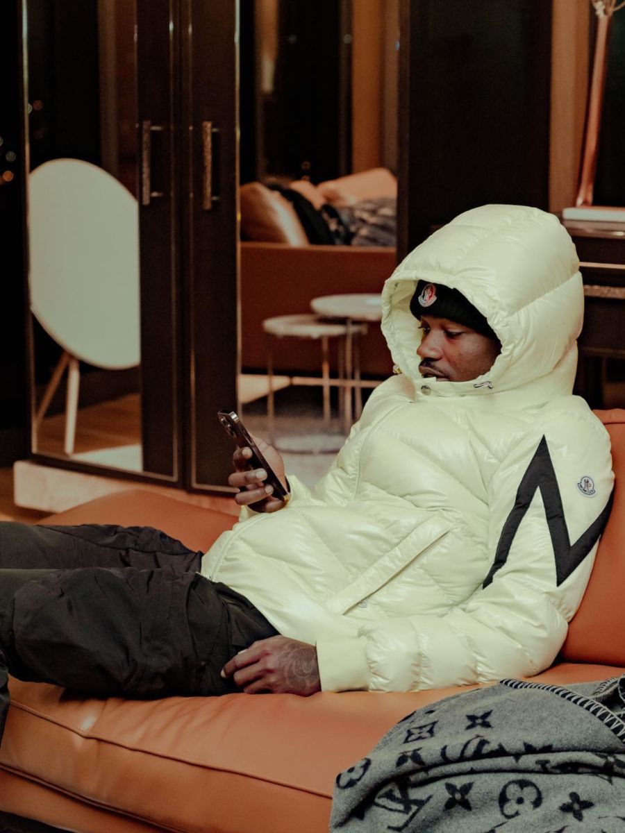 Roddy Ricch Chills In Melbourne In a Moncler & Givenchy Outfit |  Incorporated Style