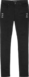 Rta Black Small Vertical Logo Bryant Jeans