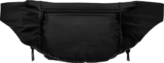 Saint Laurent Black Nylon Logo Nuxx Belt Bag