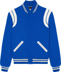 Saint Laurent Royal Blue Teddy Jacket