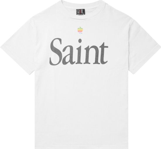 Saint Mxxxxxx White Saint Logo T Shirt