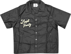 Saint Vanity Black Snap Front Shirt