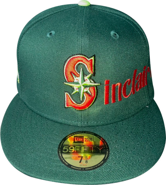 Sinclair Global Dark Green Seattle Mariners 59fifty Fitted Hat
