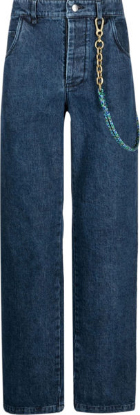 Song For The Mute Deep Indigo Rope Loop Jeans
