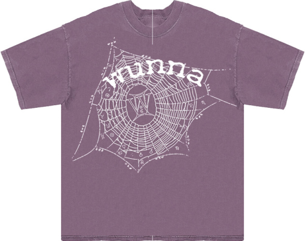 Spider Worldwide X Gunna Light Purple Zodiac T Shirt