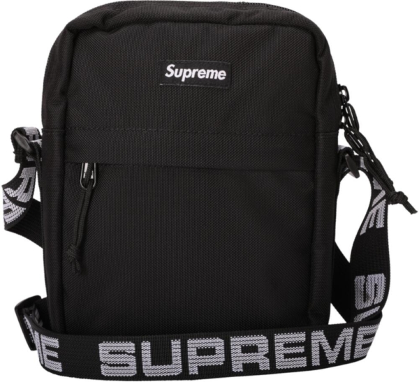 Supreme Black Shoulder Bag