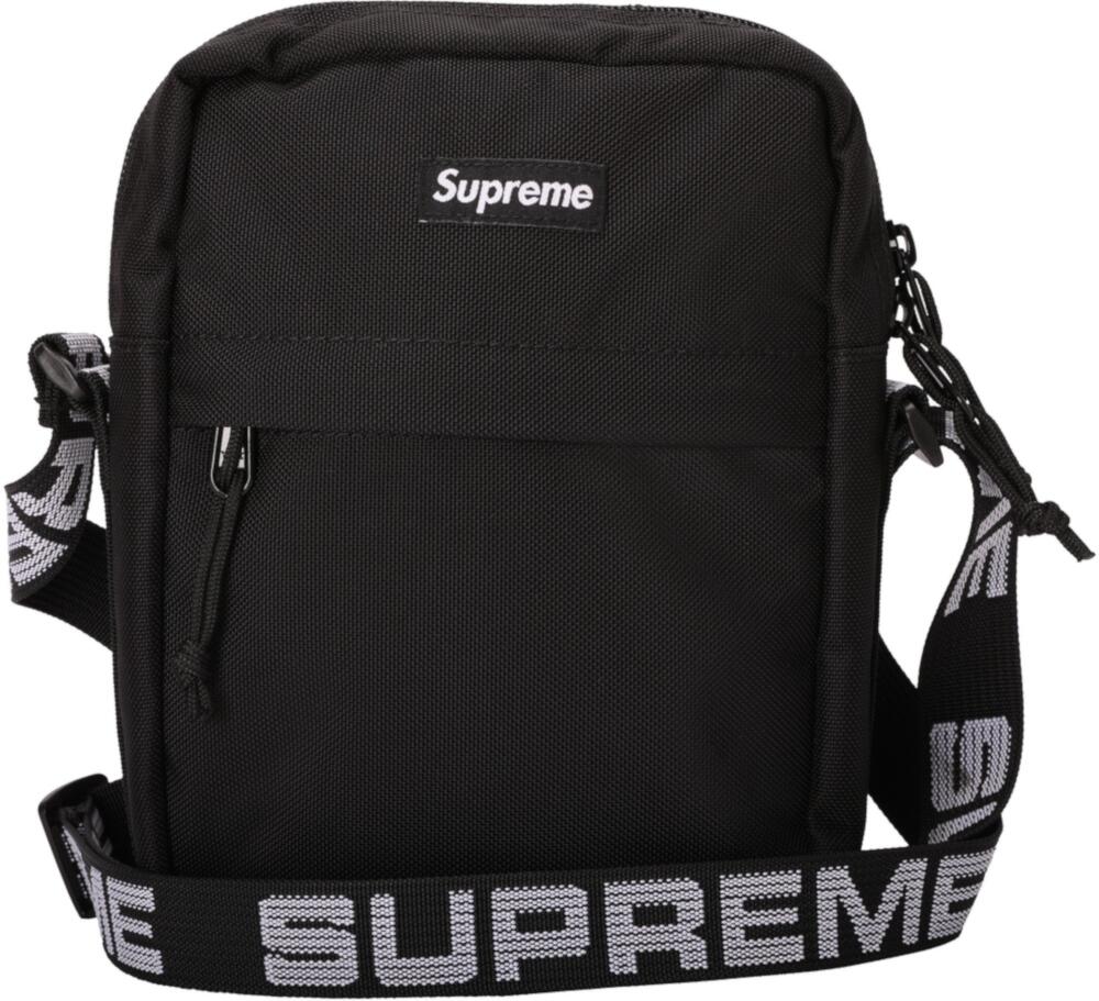 Supreme Black Messenger Bag (SS18) | Incorporated Style