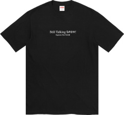 Black 'Still Talking' T-Shirt (SS22)