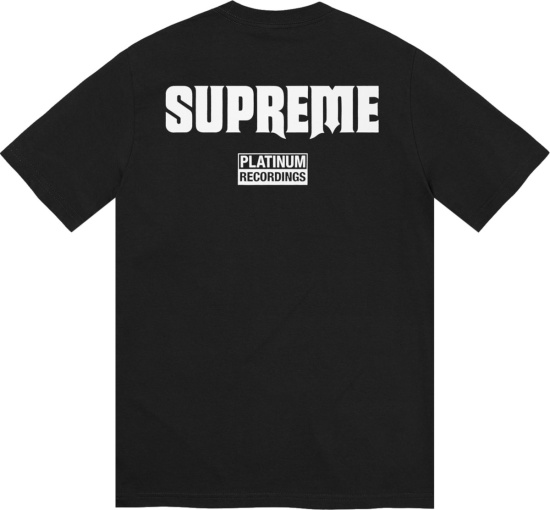 Supreme Black Still Talking Shirt T Shirt Ss22