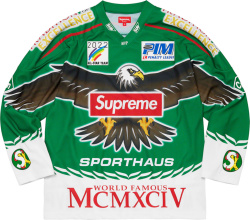 Supreme Green Eagle Hockey Jersey