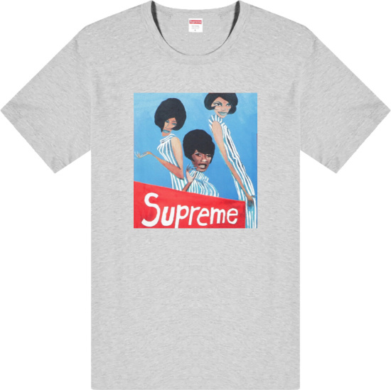 Supreme Grey 'Group' T-Shirt (FW18) | Incorporated Style