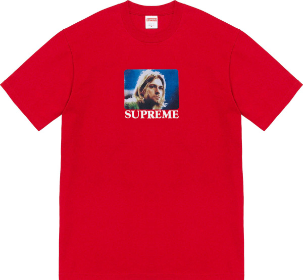 Supreme Red Kurt Cobain T Shirt Ss23
