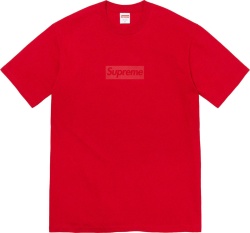 Supreme Red Tonal Box Logo T Shirt