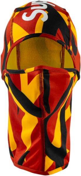Supreme Red Yellow Black Camo Ski Mask