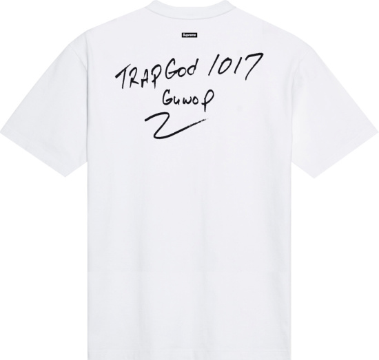 Supreme Gucci Mane Photo Print White T-Shirt | Incorporated Style