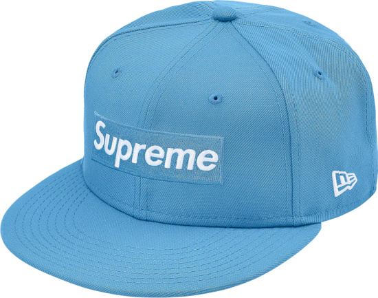 Supreme X New Era Light Blue Champions Fitted 59fifty Hat