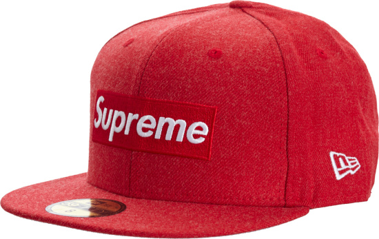 Supreme X New Era Red World Famous 59fifty