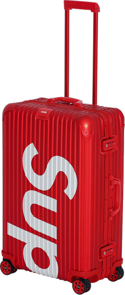 Supreme X Rimowa Red 45 Luggage Case