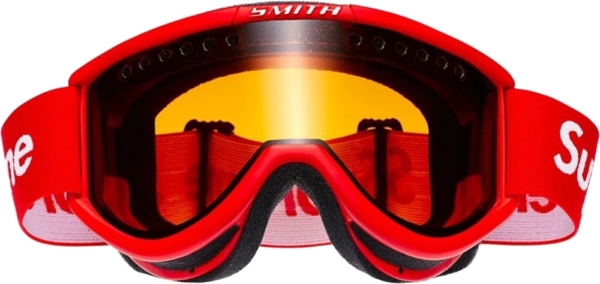 Supreme X Smith Red Ski Goggles