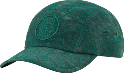 Supreme X Stone Island Green Spiderweb Hat