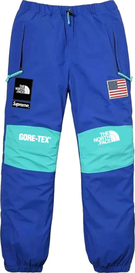 Supreme X The North Face Roual Blue Expedition Pants