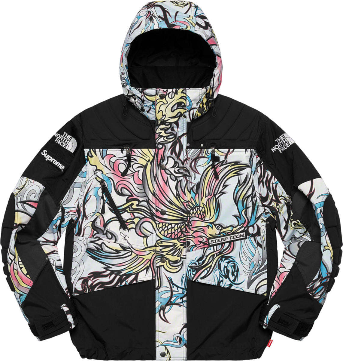 Supreme x The North Face Multicolor Dragon 'Apogee' Jacket | Incorporated  Style