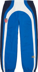 Supreme X Umbro Blue White And Navy Colorblock Trackpants