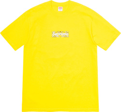 Supreme Yellow Bandana Box Logo T Shirt Fw19