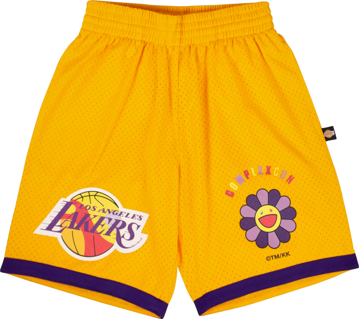 Takashi Murakami x ComplexCon Yellow L.A. Lakers Shorts | INC STYLE