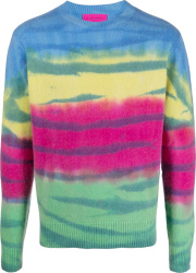 Tie-Dye Tiger Stripe Sweater