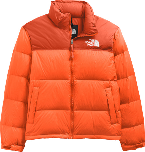 The North Face Orange Nuptse 1996 Puffer Jacket