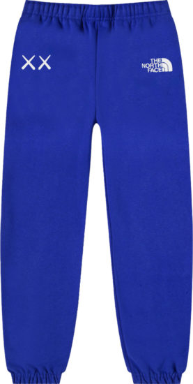 The North Face X Kaws Royal Blue Sweatpants
