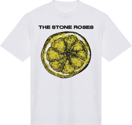The Stone Roses White Vintage Lemon T Shirt