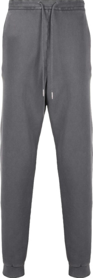 Thom Browne Grey Garment Dyed Sweatpants