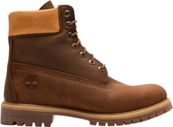 Timberland 6in Brown Nubuck Leather Boots