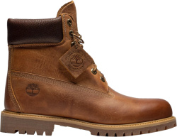 Timberland Heritage Brown Leather 6 In Premium Boots