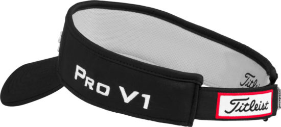 Titelist Black Pro V1 Visor
