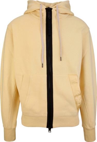Tom Ford Pale Yellow Hoodie