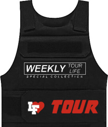 Tour Life Black Tactical Vest