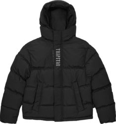 Trapstar Black Decoded 2 Hooded Puffer Jacket
