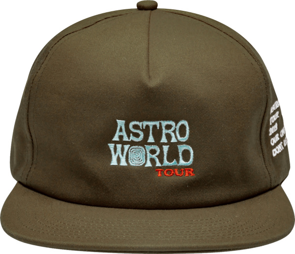 Travis Scott Astroworld Brown 2019 Tour Hat