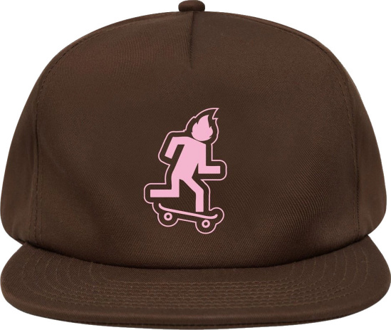 Travis Scott Brown And Pink Skate 1 Hat