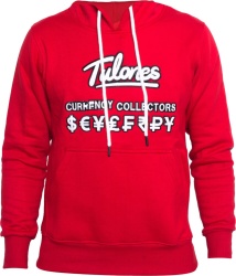 Red 'Currency Collectors' Hoodie