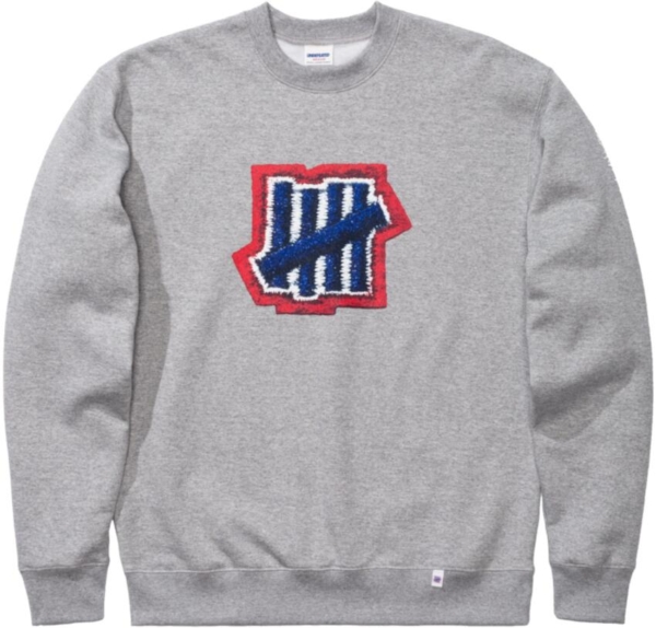 Undefeated Grey Crewneck Sweatshirt Worn By Swae Lee